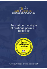 Formation théorique et pratique permis B Belleville